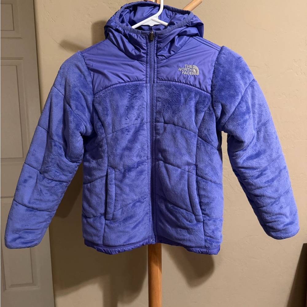 The North Face Double-Sides Violet Hooded Jacket